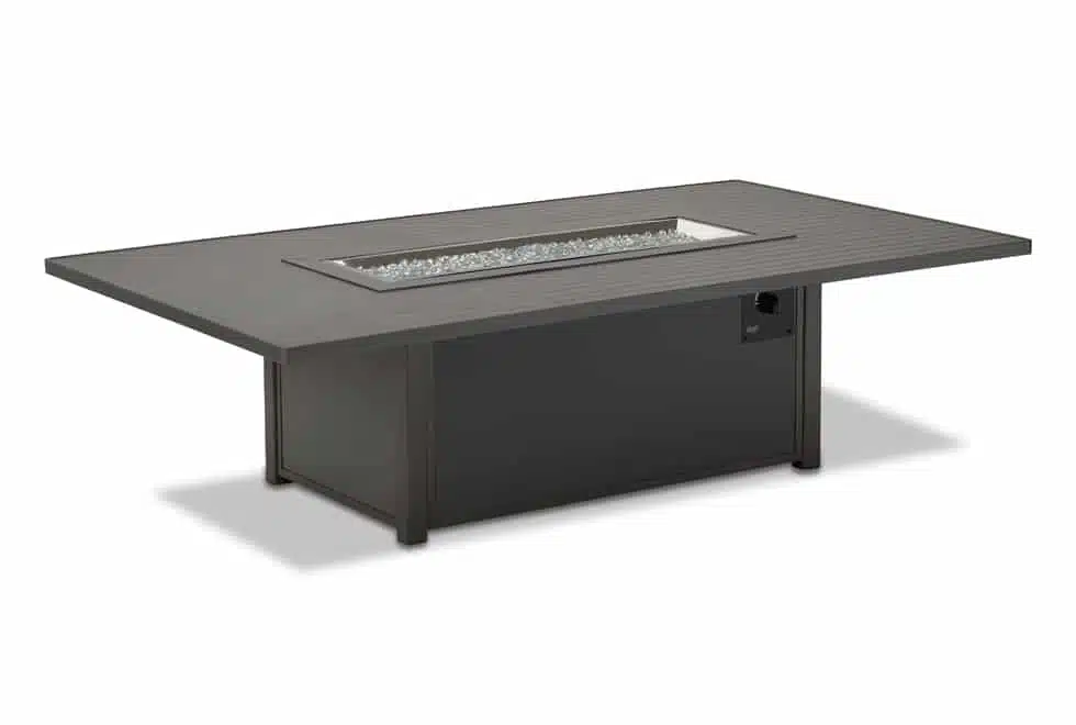 Aluminum Slat Top Fire Tables
