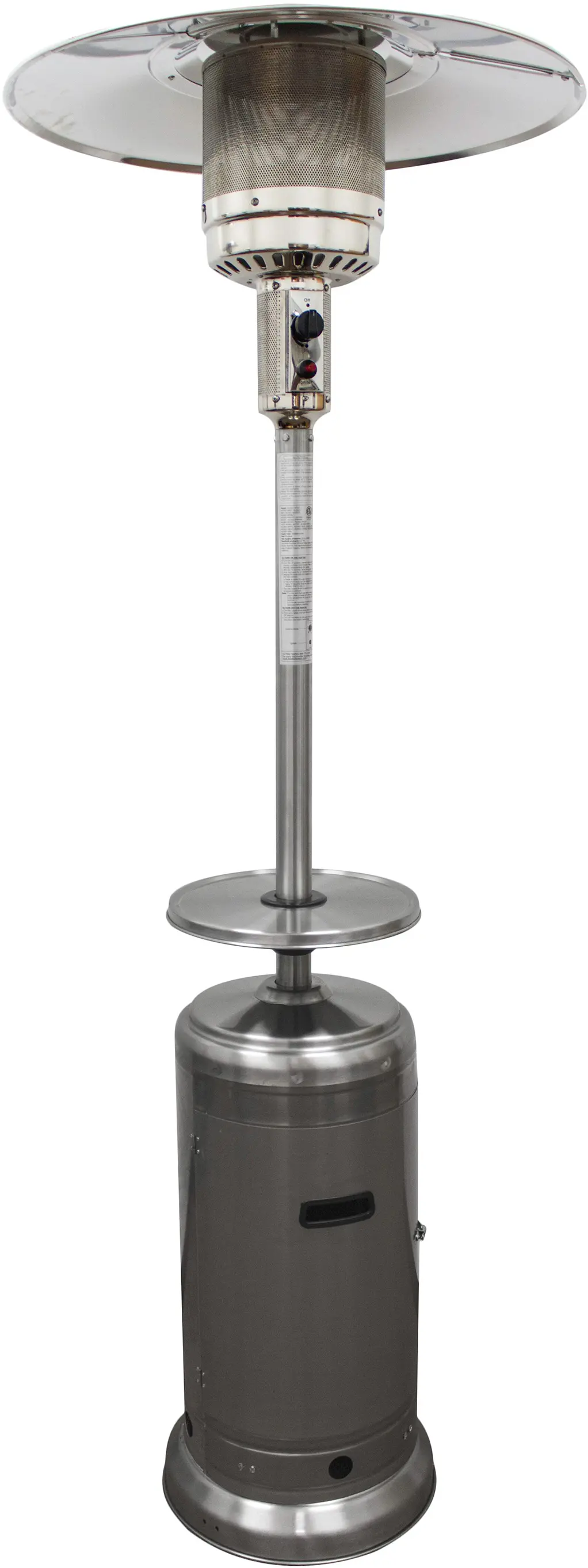 Tall Stainless Steel Patio Heater