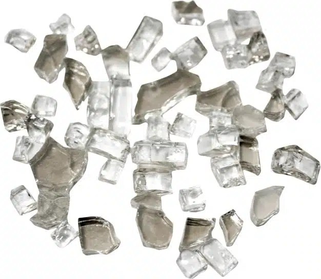 Reflective Fire Glass - Crystal