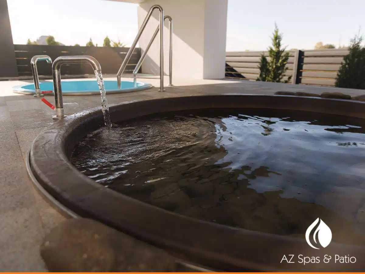 Hot Tub in an Arizona house