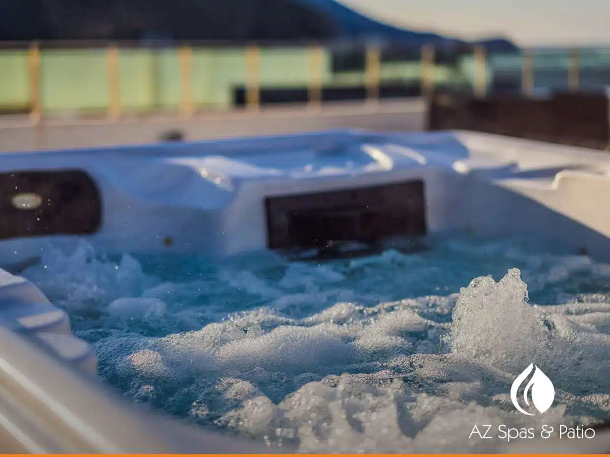 Hot Tub in an Arizona house