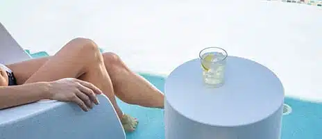 Splash Ripple Side Table For Sale At AZ Spas And Patio
