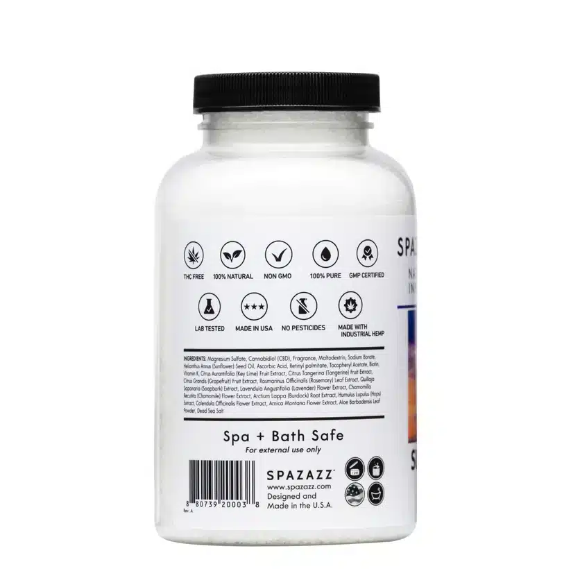 Spazazz Lab Infused w/CBD Sultry - Allure 19 oz. - Image 2