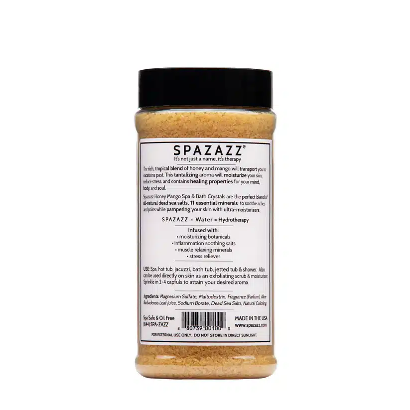 Spazazz Crystals Honey Mango - Arouse 17 oz. - Image 3