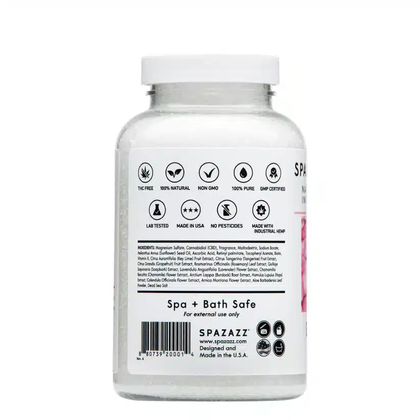 Spazazz Lab Infused w/CBD Bloom - Love 19 oz. - Image 2