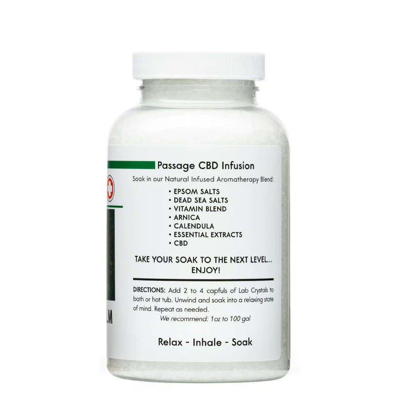 Spazazz Lab Infused w/CBD Passage - Calm 19 oz. - Image 2