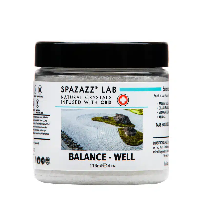 Spazazz Lab Infused w/CBD Balance - Well