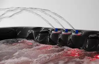 Maximus Hot Tub with LED Technology: Platinum Liquid Effects