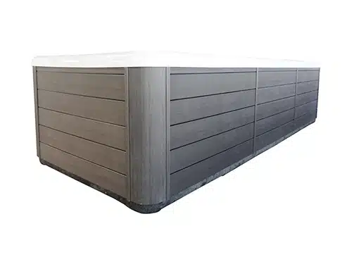 Zelus Swim Spa grey exterior